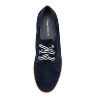 Load image into Gallery viewer, Django &amp; Juliette - Bipka Navy Suede Lace Up Shoes
