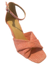 Load image into Gallery viewer, TOP END - Kotio Pink Syn Raffia Espadrilles
