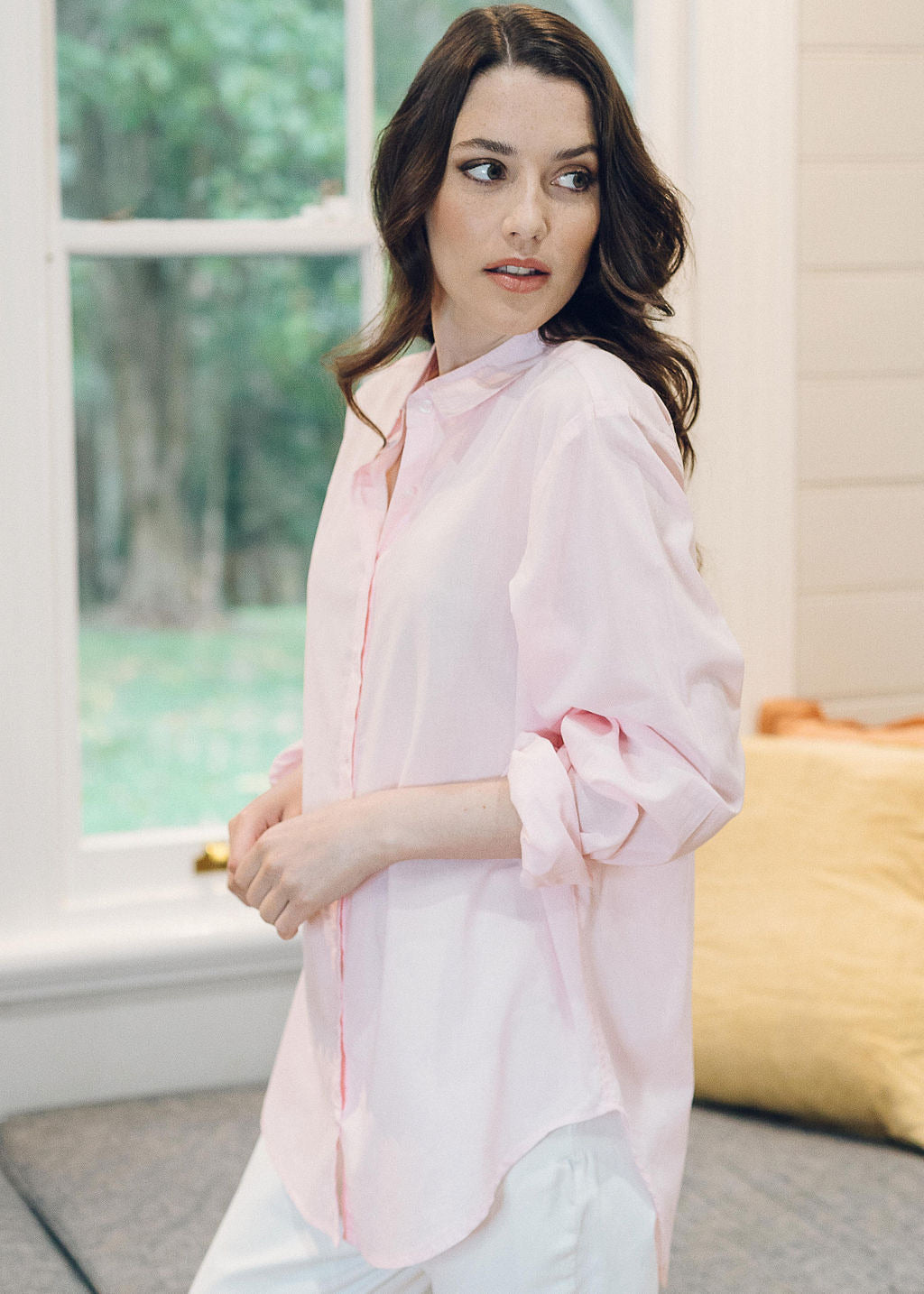 cloth + paper + scissors - Pale Pink Shirt