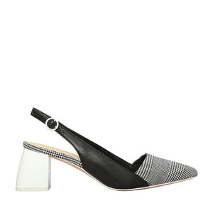 Nude Footwear - Iris  Mono Plaid Mix