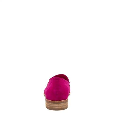 Django & Juliette - Bammie Dark Fuchsia Suede Flat Shoes