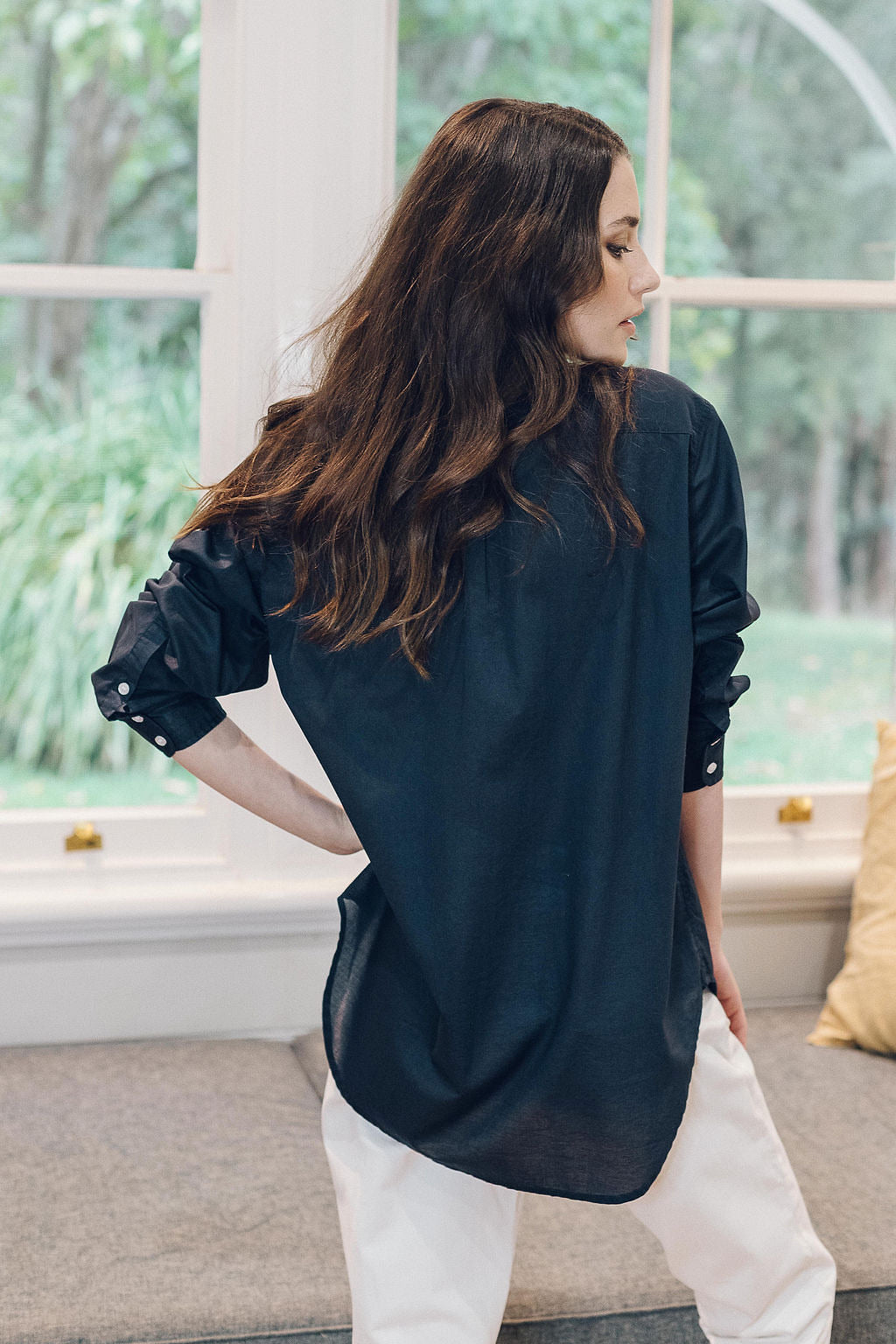 cloth + paper + scissors - Navy Shirt