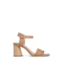 Load image into Gallery viewer, Nude Footwear - HENNA NATURAL/RAFFIA
