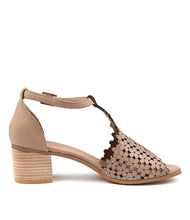 Load image into Gallery viewer, Django &amp; Juliette - Dressie Sandals Latte Leather
