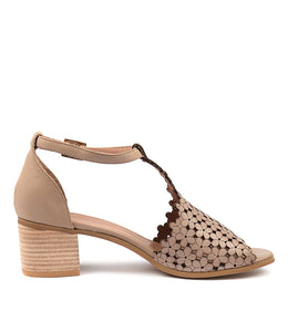 Django & Juliette - Dressie Sandals Latte Leather