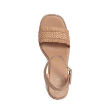 Load image into Gallery viewer, Nude Footwear - HENNA NATURAL/RAFFIA
