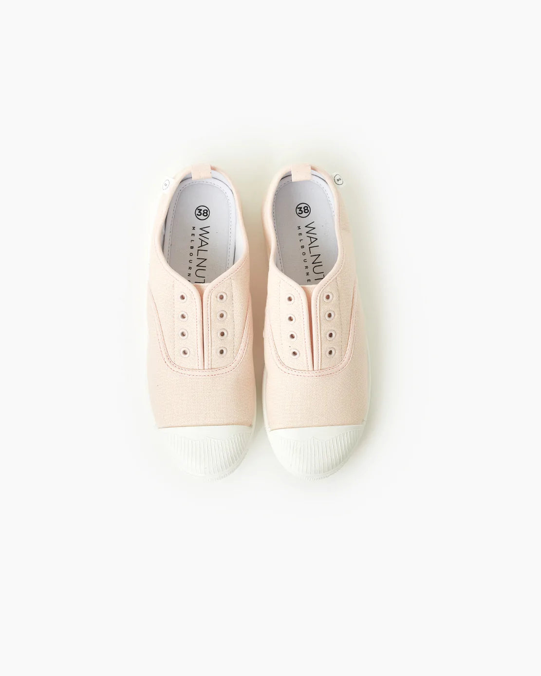 WALNUT - Euro Canvas Plimsole - Rose